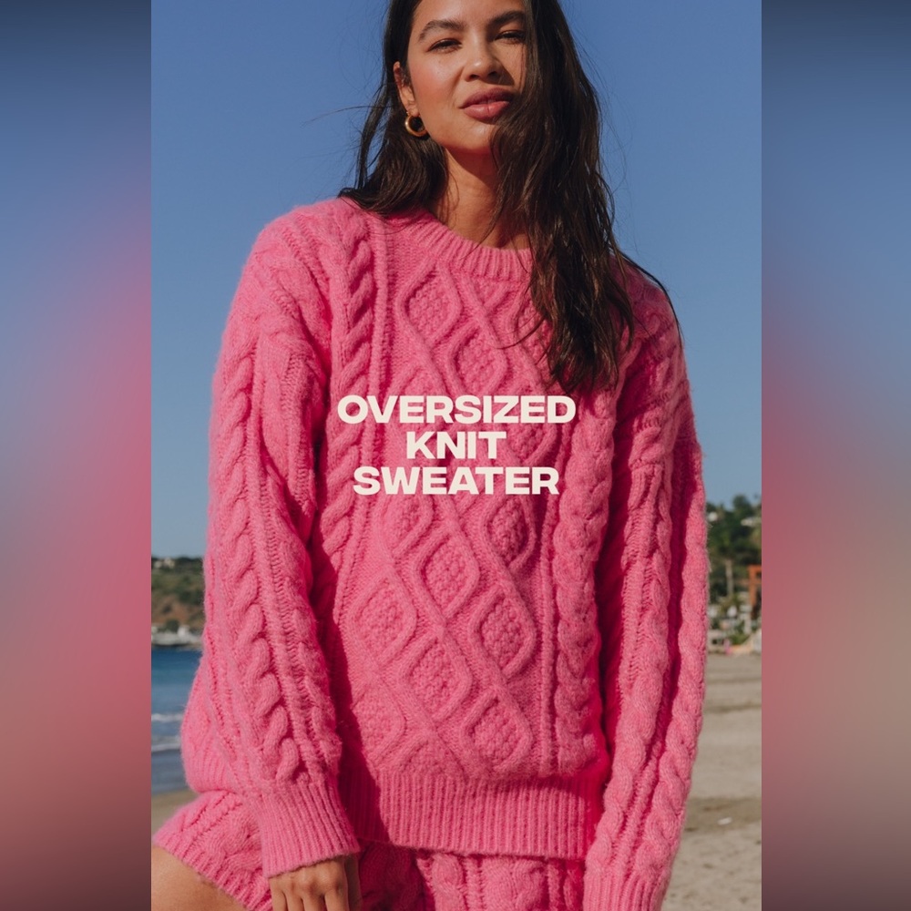 Daily Drills Cheeks Oversized Sweater